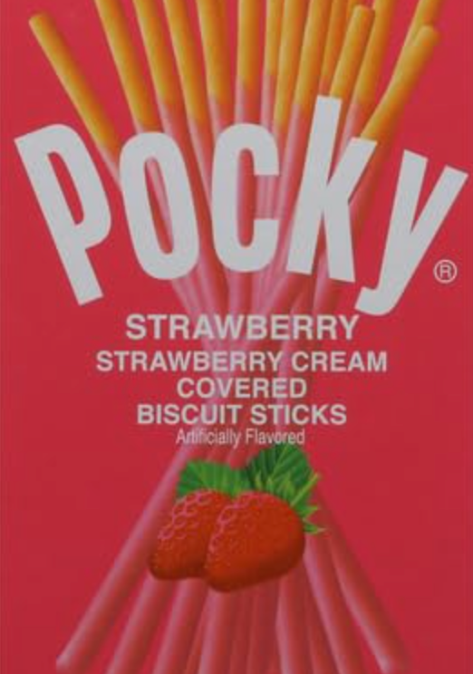Glico, Strawberry Pocky Sticks, 2.47 oz