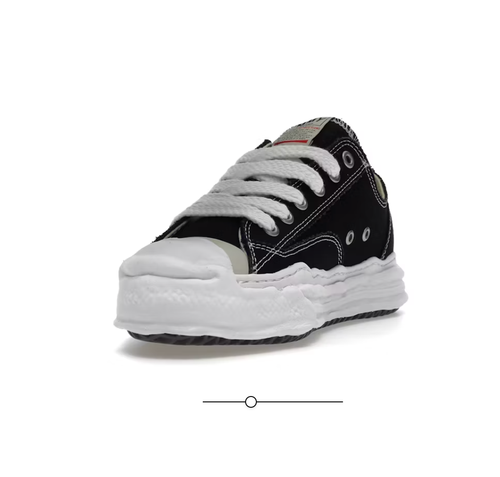 Maison Mihara Yasuhiro Hank OG Sole Canvas Low