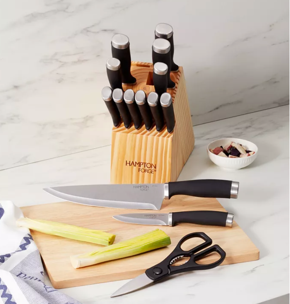 Knife 15-Piece Cutlery Set