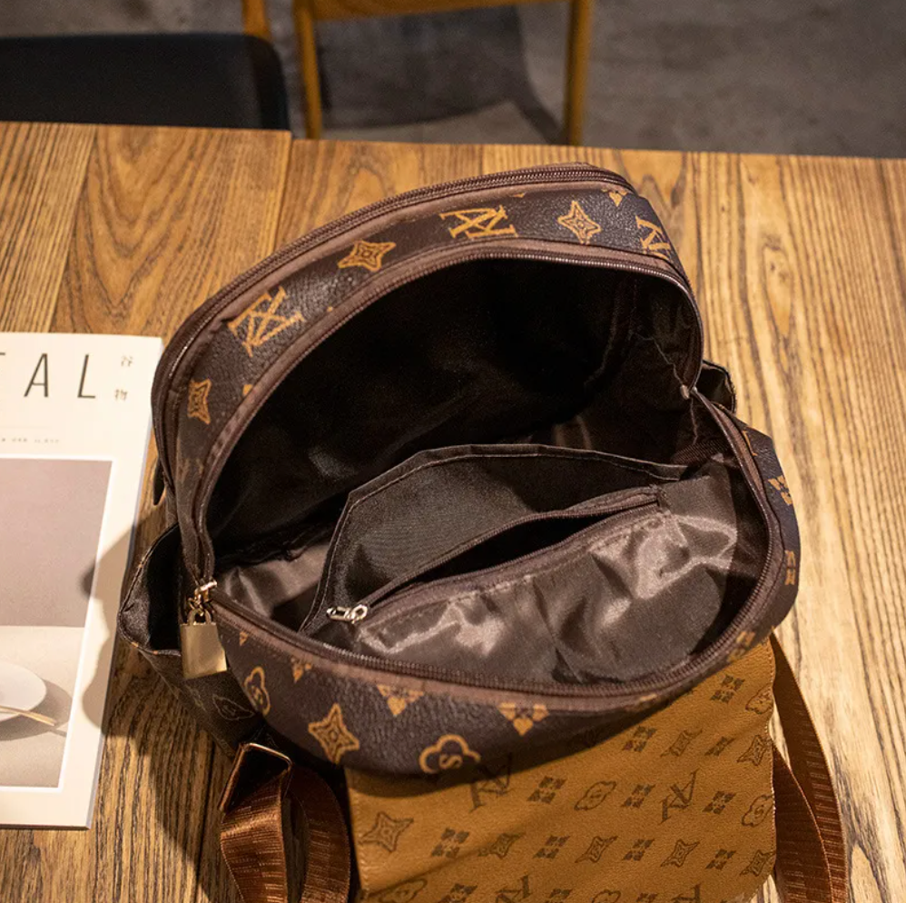 luxury bag Backpack Shoulder bag women 2026 vintage casual vintage vintage with large capacity