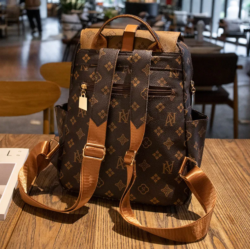 luxury bag Backpack Shoulder bag women 2026 vintage casual vintage vintage with large capacity